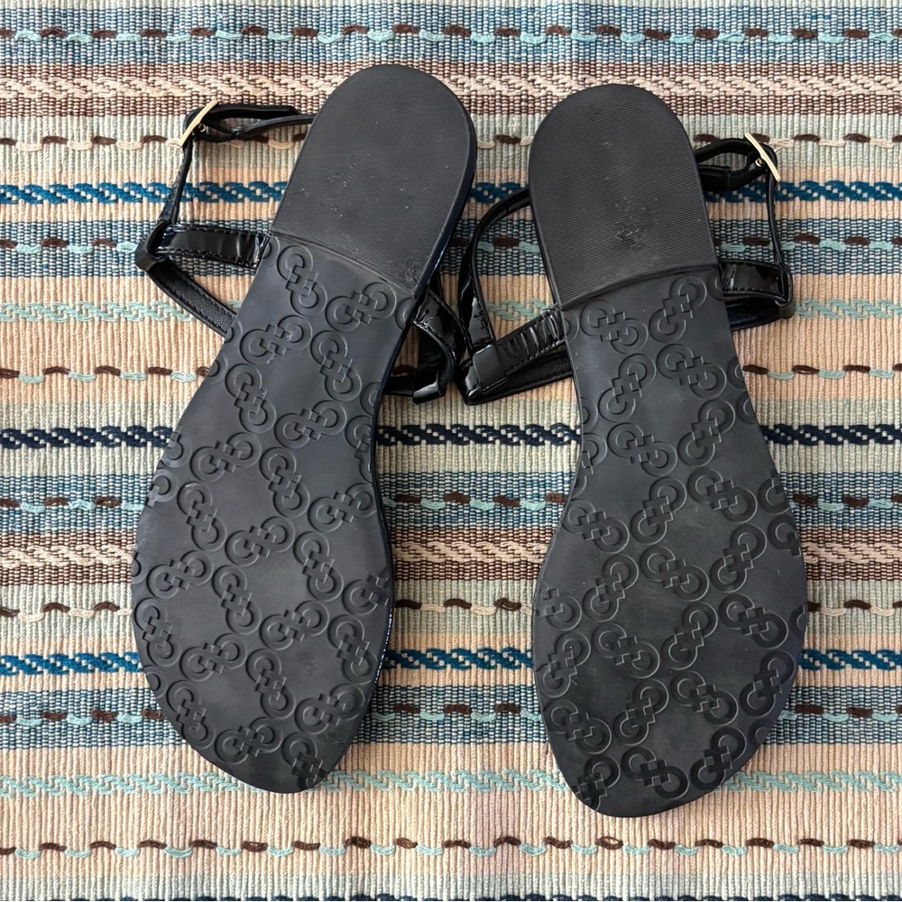 COLE HAAN 🖤 Black patent leather sandals - Picture 4 of 5